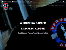 Tablet Screenshot of barbershop.com.br